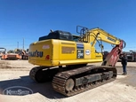Back of Used Excavator